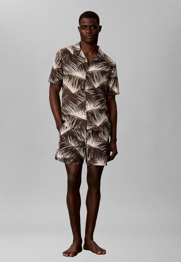 Calvin Klein Swimwear CALVIN KLEIN SWIMWEAR ALL-OVER PRINTED BEACH SHIRT
