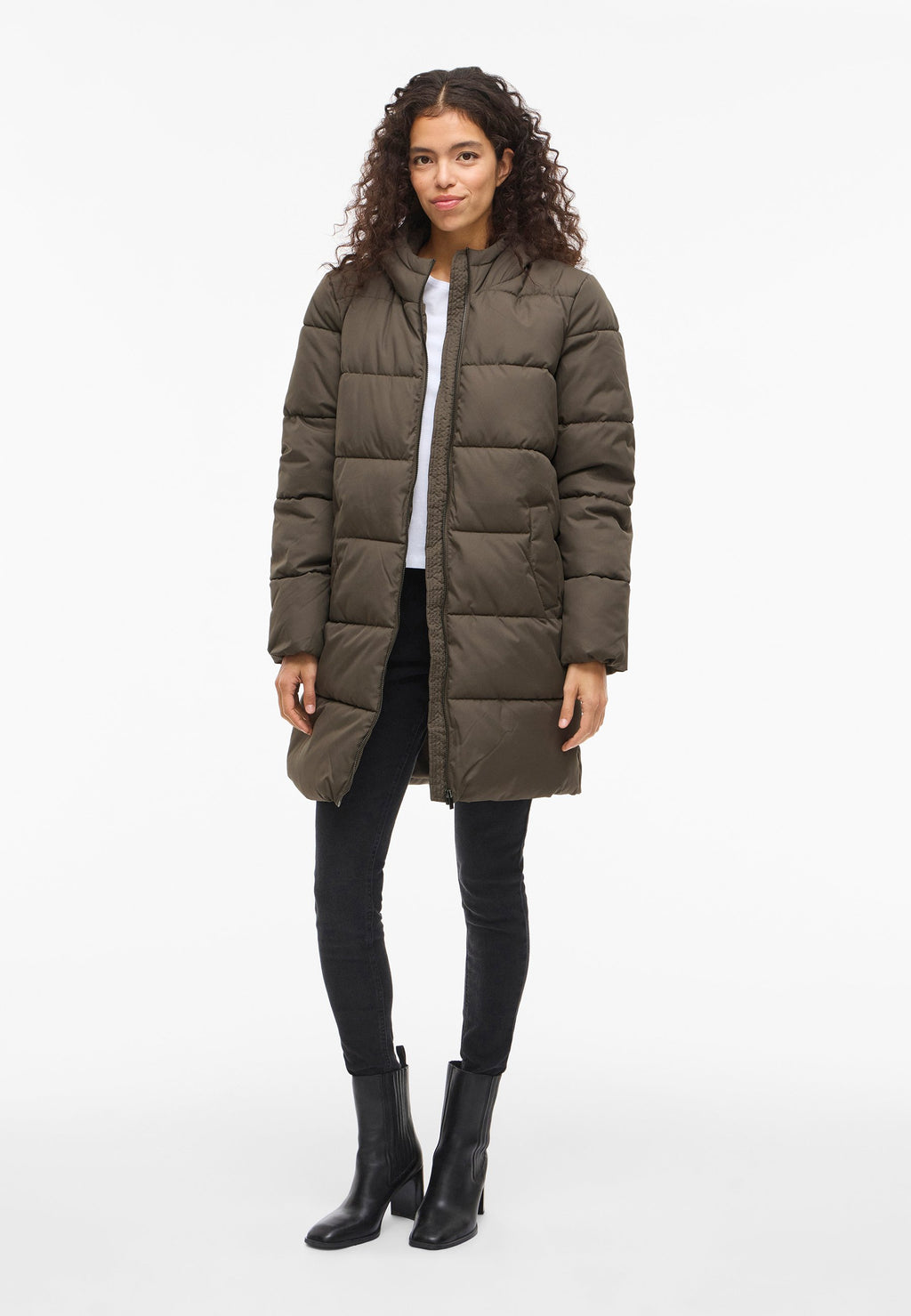 VILA Puffer VIKARLA Hooded