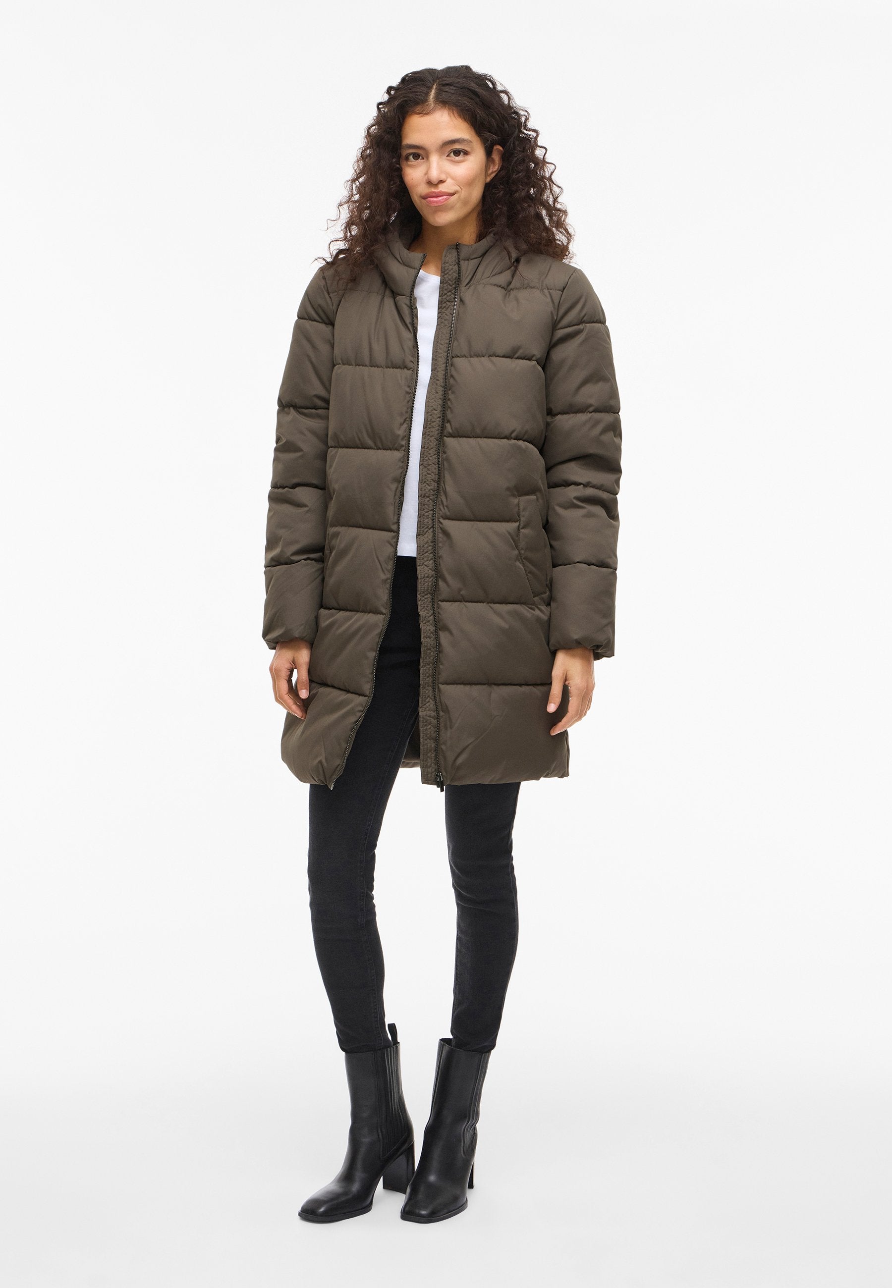 VILA Puffer VIKARLA Hooded
