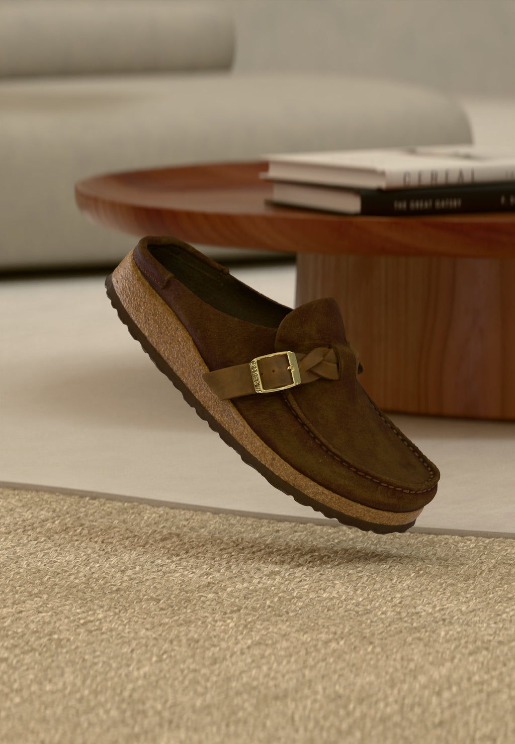 Birkenstock BUCKLEY BRAIDED LEOI/LEVE CARAFES NARROW