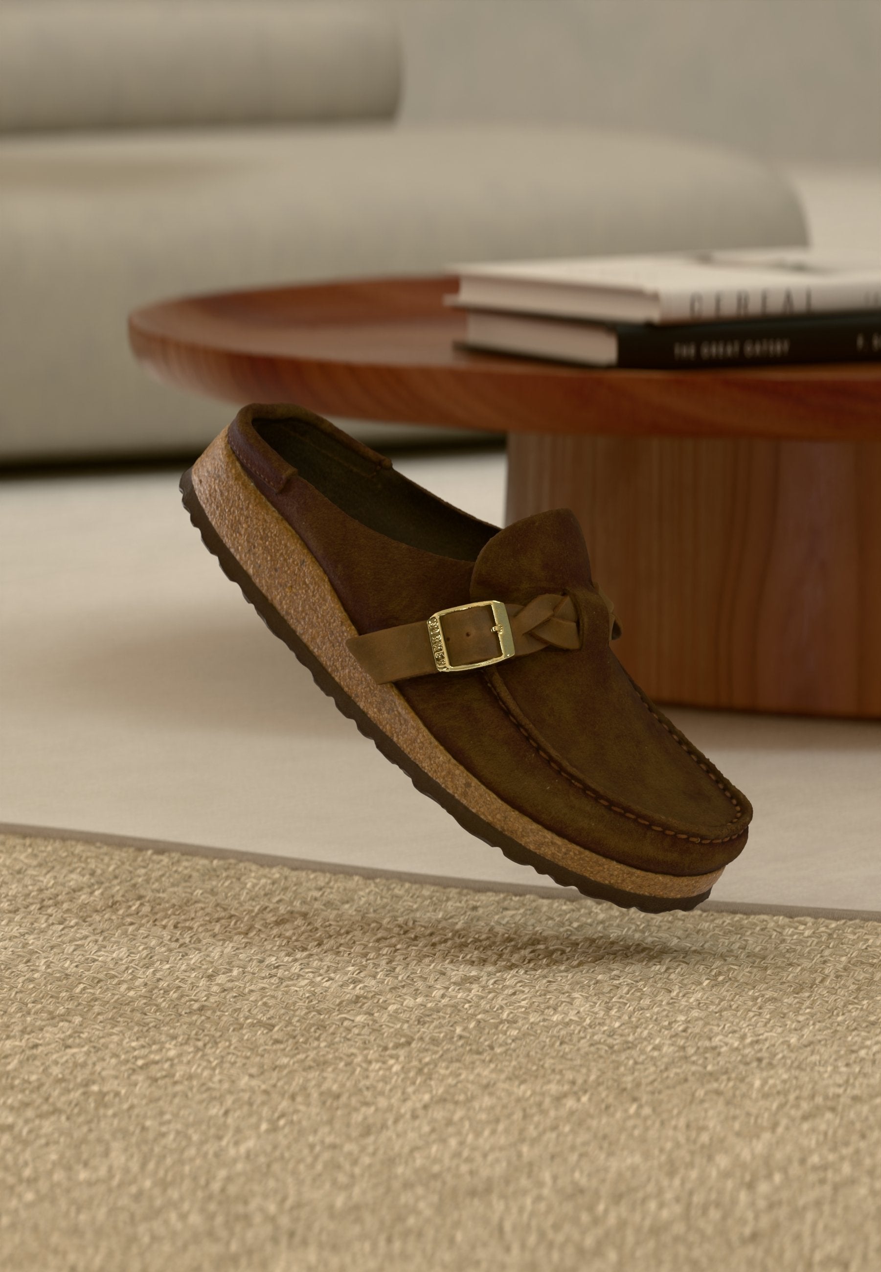 Birkenstock BUCKLEY BRAIDED LEOI/LEVE CARAFES NARROW