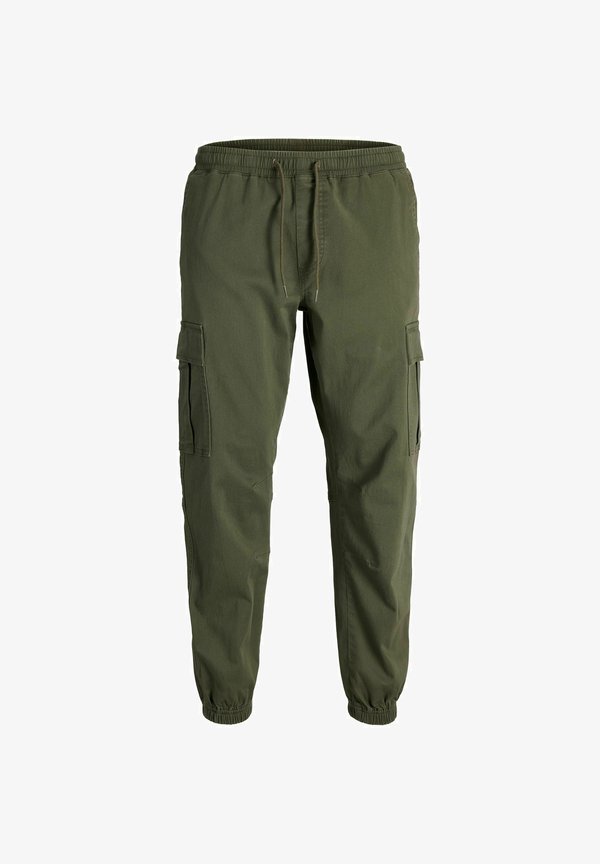 Jack & Jones RELAXED FIT TROUSERS RELAXED FIT RELAXED FIT TROUSERS - Cargo trousers - olive night