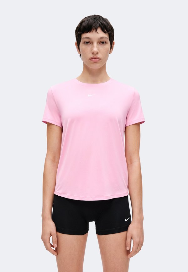 Nike Performance ONE CLASSIC - Sports T-shirt - pink rise/white