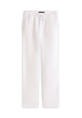 SIGNATURE RELAXED LINEN BLEND TROUSERS Media 1