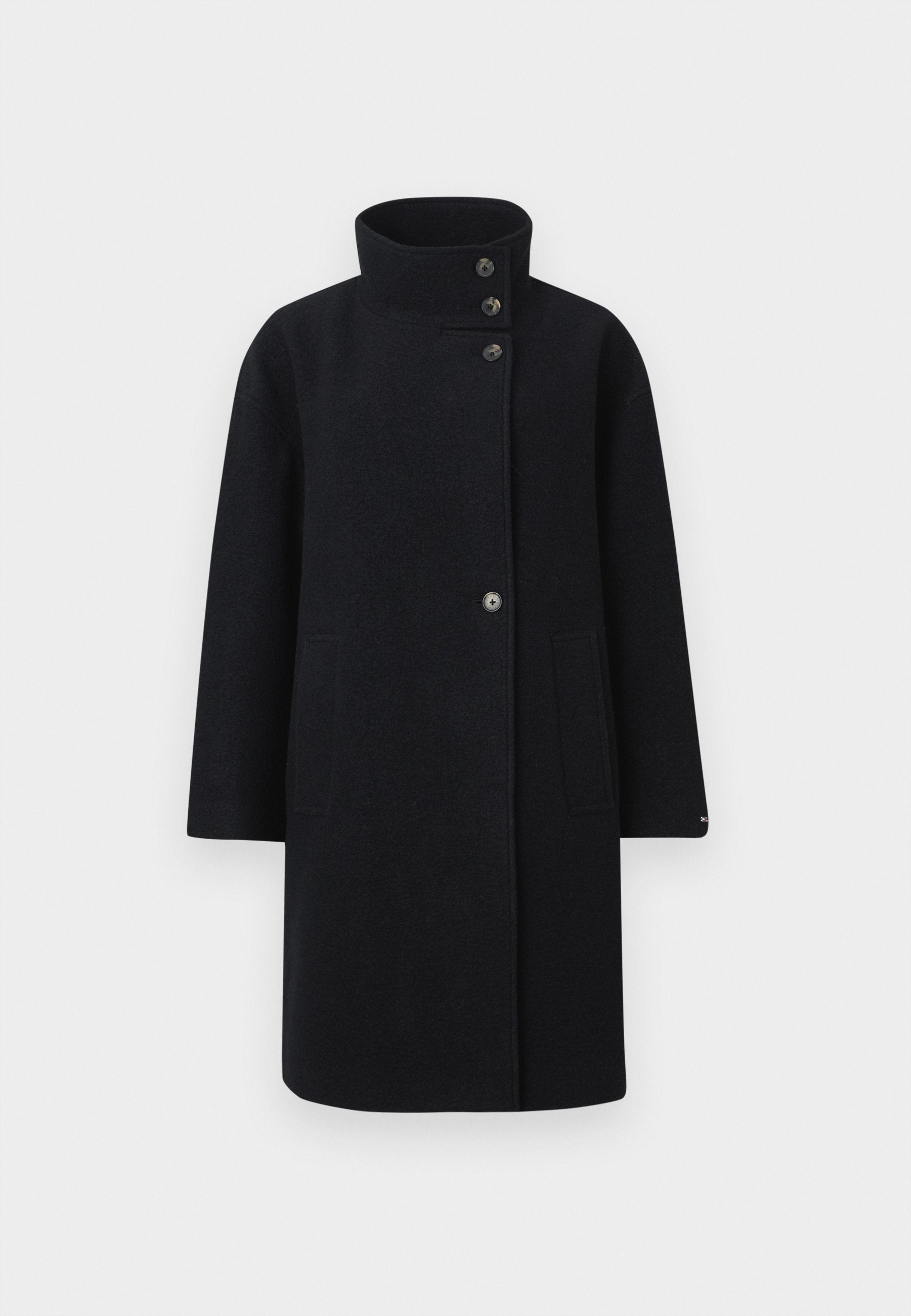 TEXTURE FUNNEL COAT Media 1