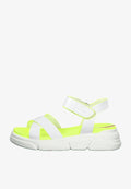 s.Oliver Platform sandals - white