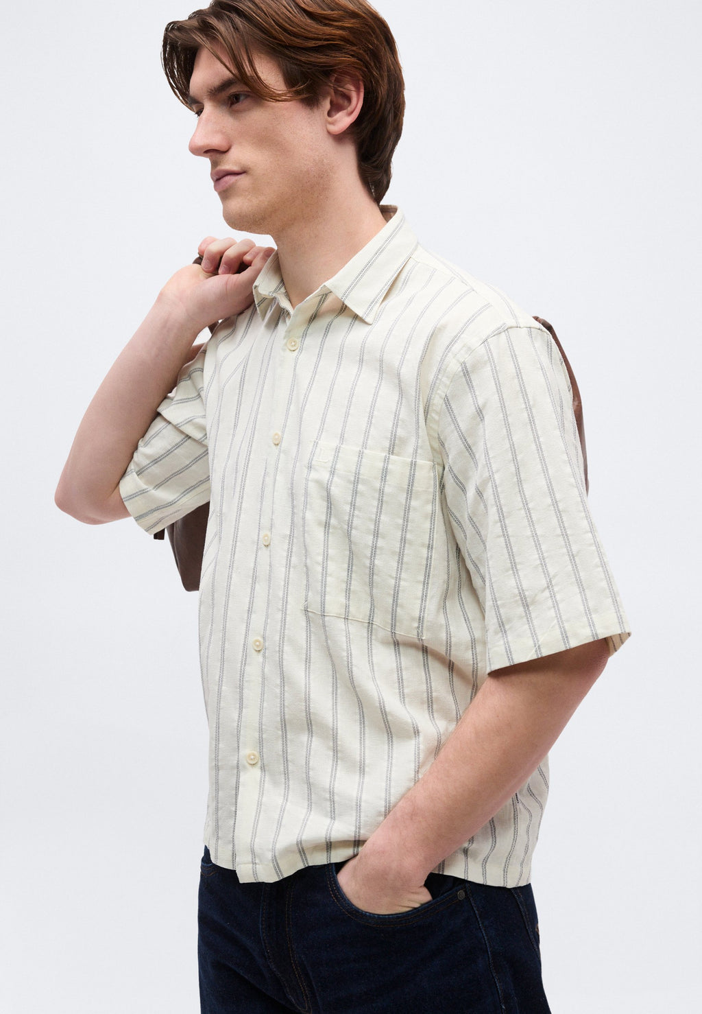 STRIPED CROPPED S/S Media 7