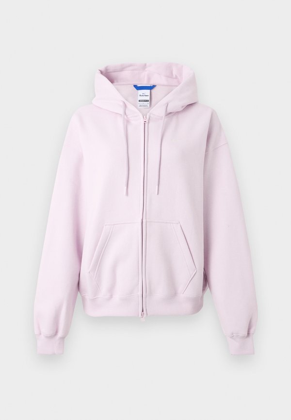 Nike Sportswear Zip-up sweatshirt - bleached lilac/sail