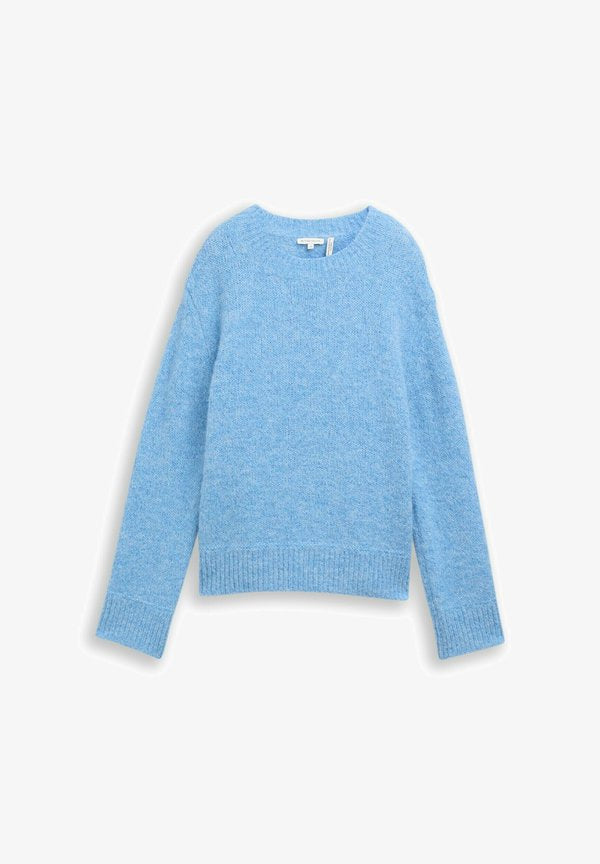 TOM TAILOR Jumper - light fjord blue melange