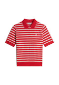 REGULAR FIT PIQUE ZIP POLO SHIRT Media 1