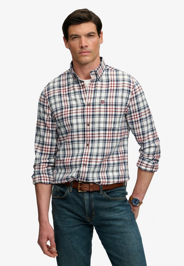 Superdry & Co Shirt - oregon karo weiß