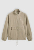 Levi's® LSE RLXD GRAPHIC ZIP PCH - Fleece jumper - vintage khaki
