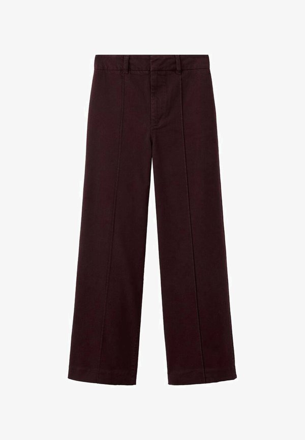 Mango Trousers - bordeaux