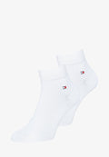 Tommy Hilfiger MEN QUARTER 2 PACK - Socks - white