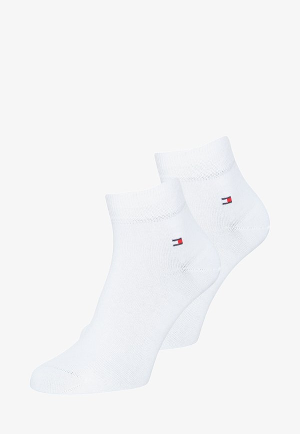 Tommy Hilfiger MEN QUARTER 2 PACK - Socks - white