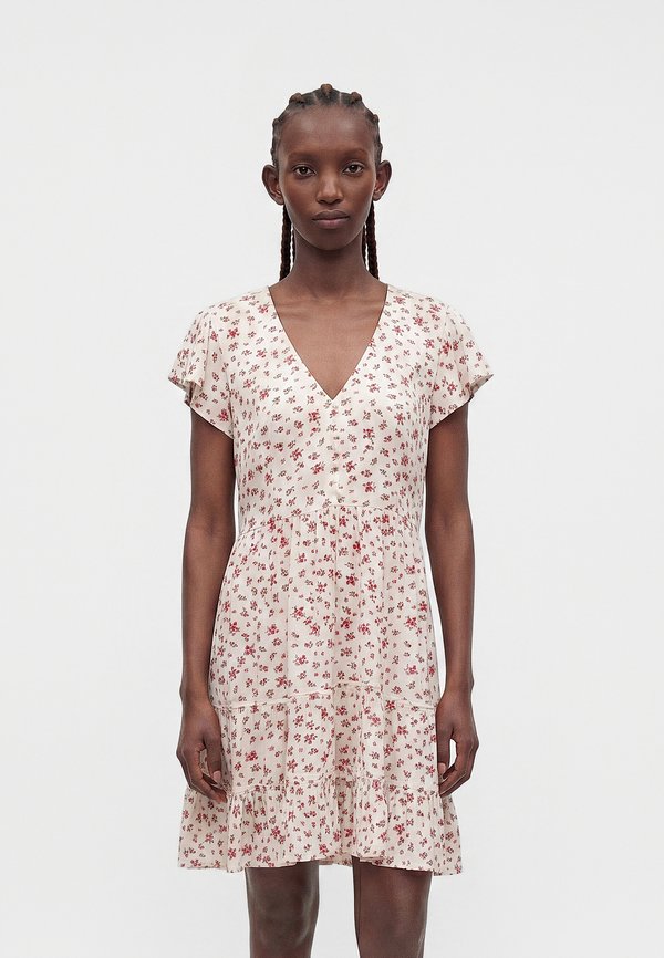 ONLY Shirt dress - cloud dancer/pink