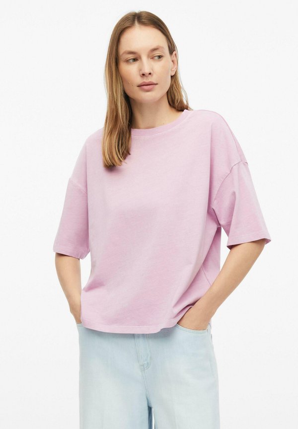 s.Oliver T-SHIRT - Basic T-shirt - flieder