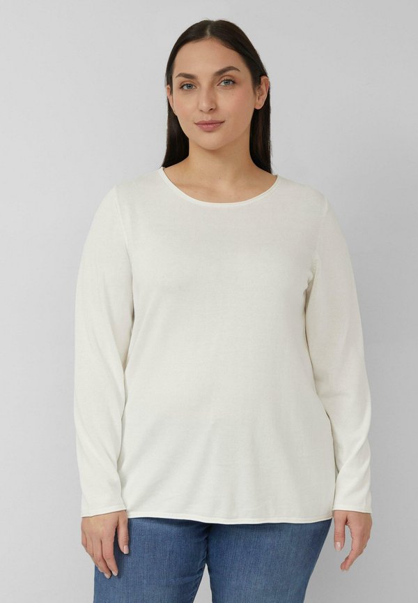 s.Oliver PULLOVER - Jumper - creme