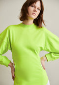 A.W.A.K.E. MODE LONG SLEEVE TOP WITH CUT-OUT DETAIL