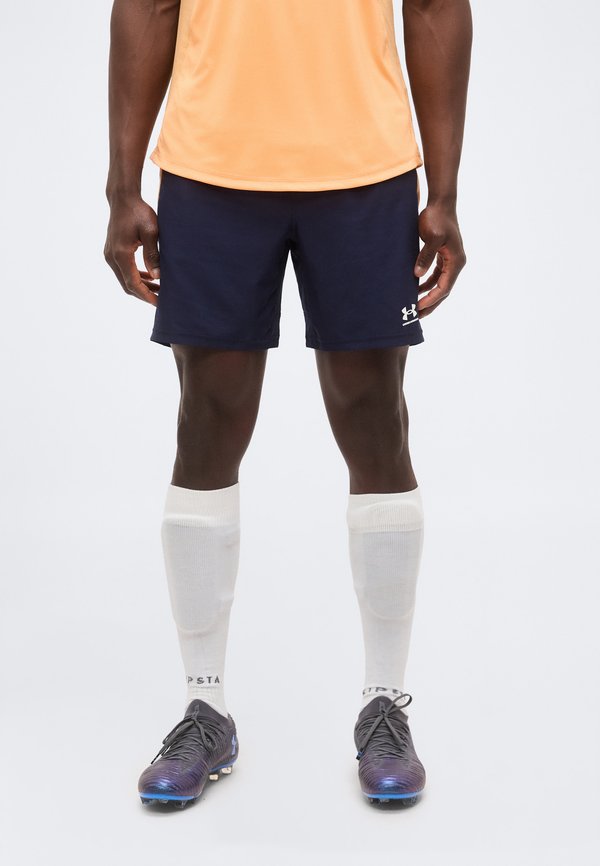 Under Armour CHALLENGER PRO - Sports shorts - midnight navy/orange