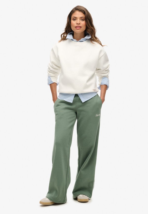 Superdry & Co Tracksuit bottoms - laurel khaki