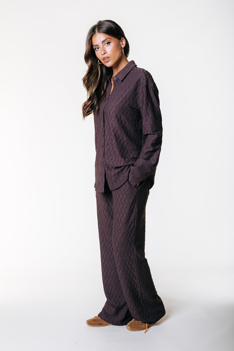 Colourful Rebel MELODY STRUCTURE PANTS