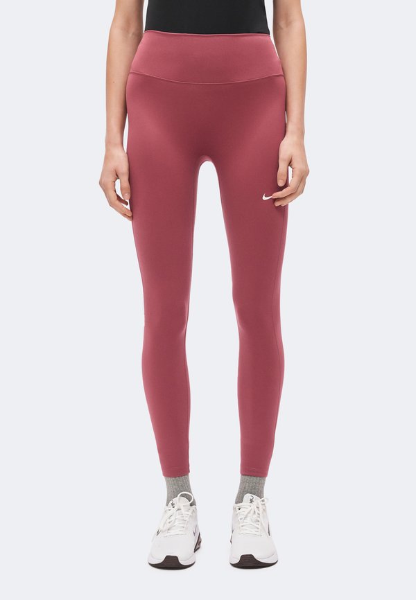 Nike Performance ONE TIGHT - Leggings - pink smoke/white