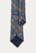 Polo Ralph Lauren STRIPED SILK REPP CLUB TIE