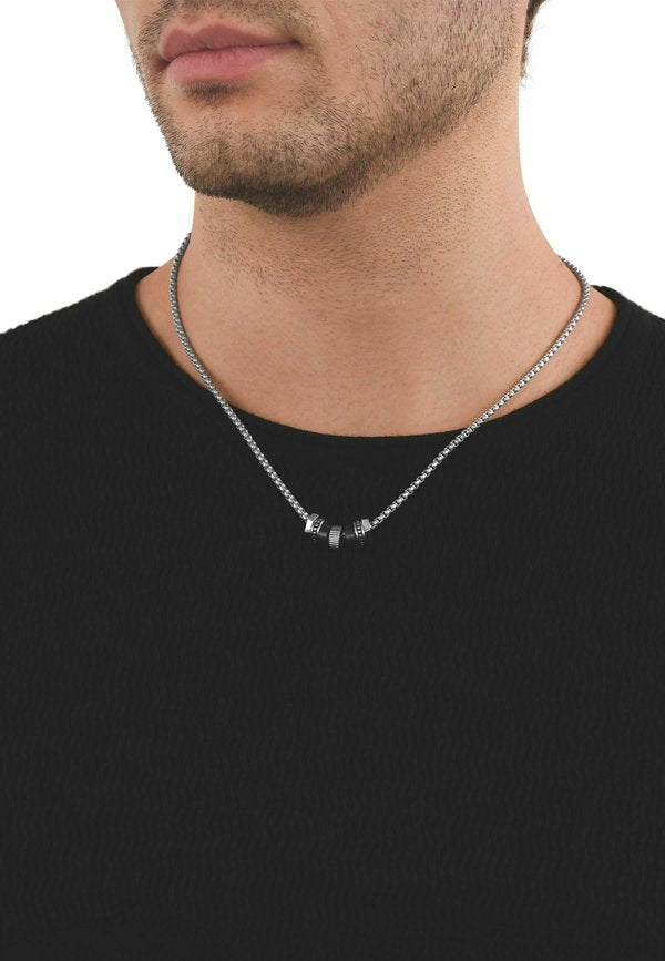 TOM TAILOR MIT ANHÄNGER - Necklace - bicolor