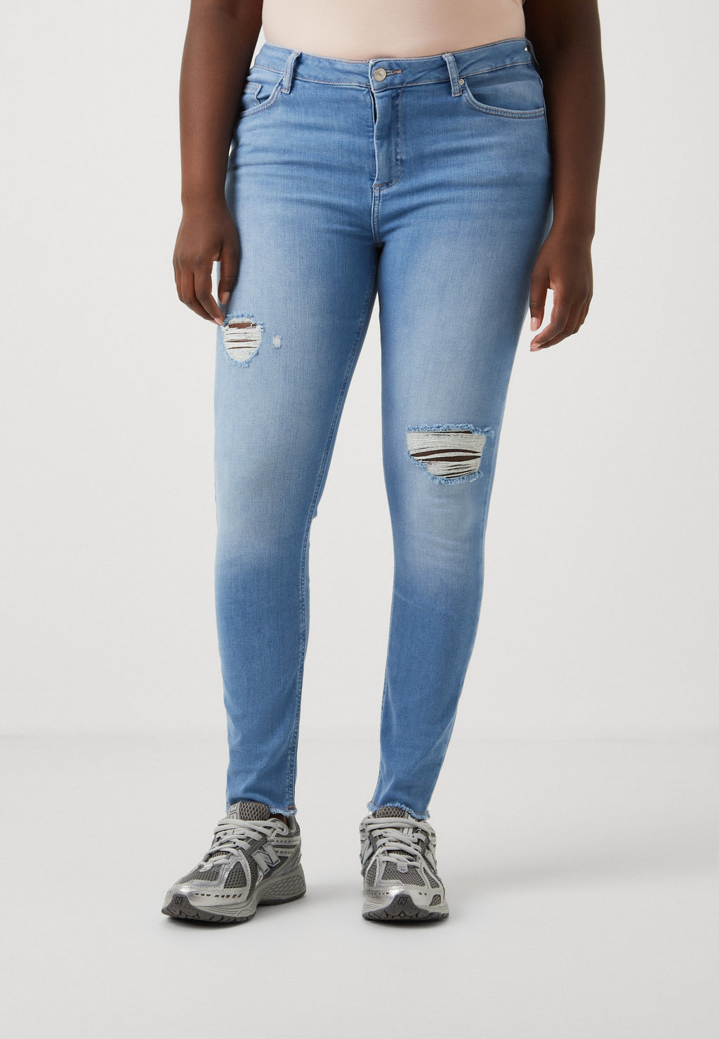 Skinny fit CARWILLY Mid waist Ankle length Media 3