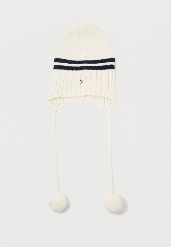 Tommy Hilfiger CHUNKY BAUBLE BEANIE - Beanie - white