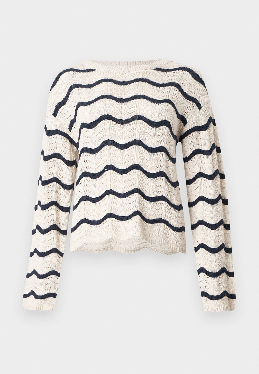 VILA Knitted VIWAVE Round neck