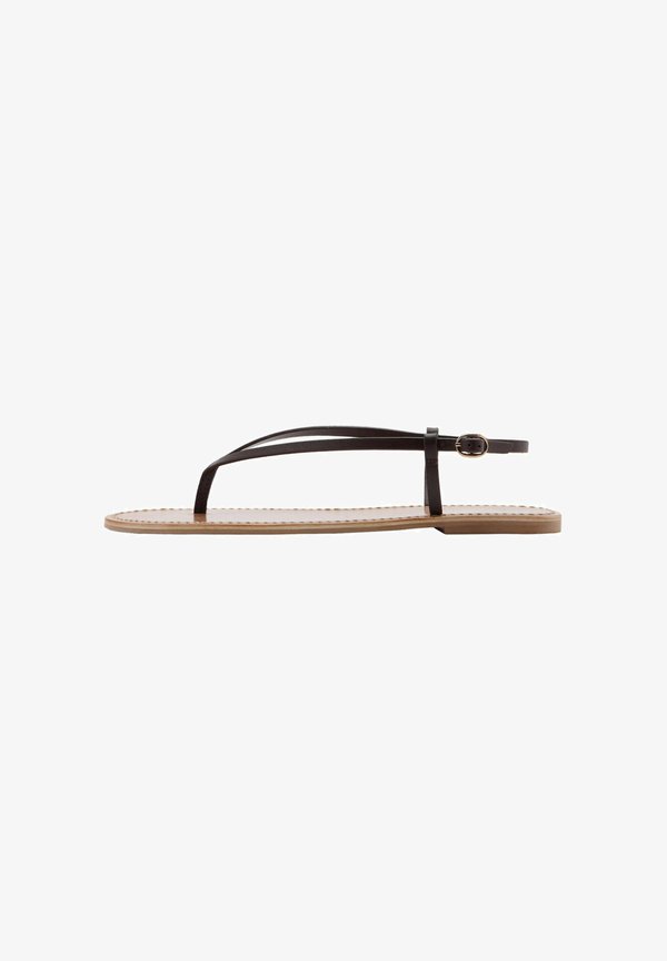 Mango ADULT - T-bar sandals - burgundy