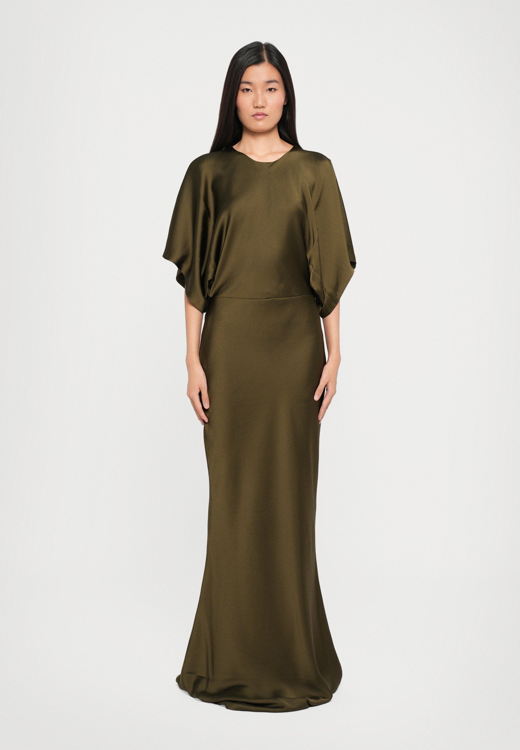 Norma Kamali REVERSE OBIE GOWN