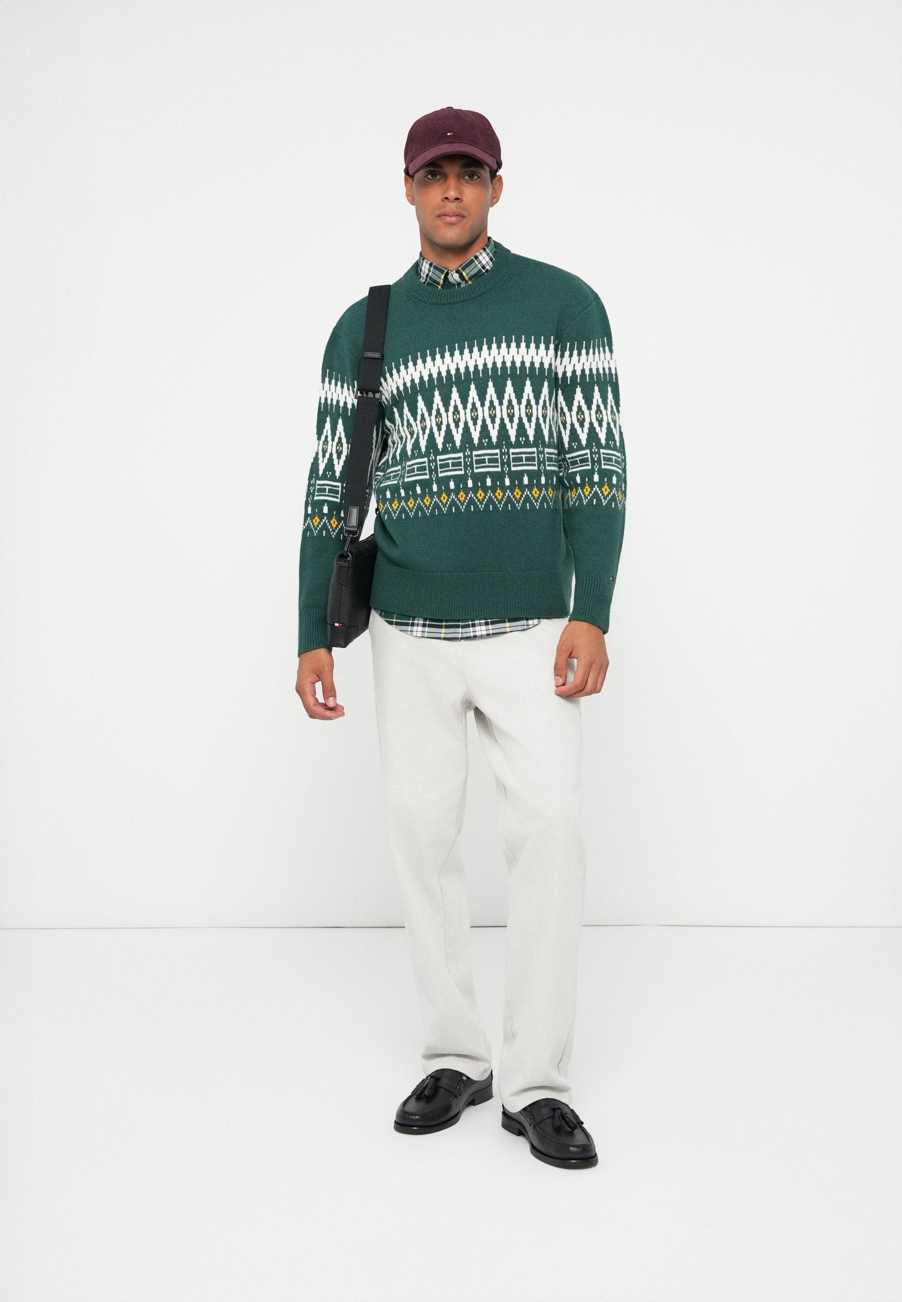 PLACED FAIRISLE BLEND CREW UNISEX Media 4