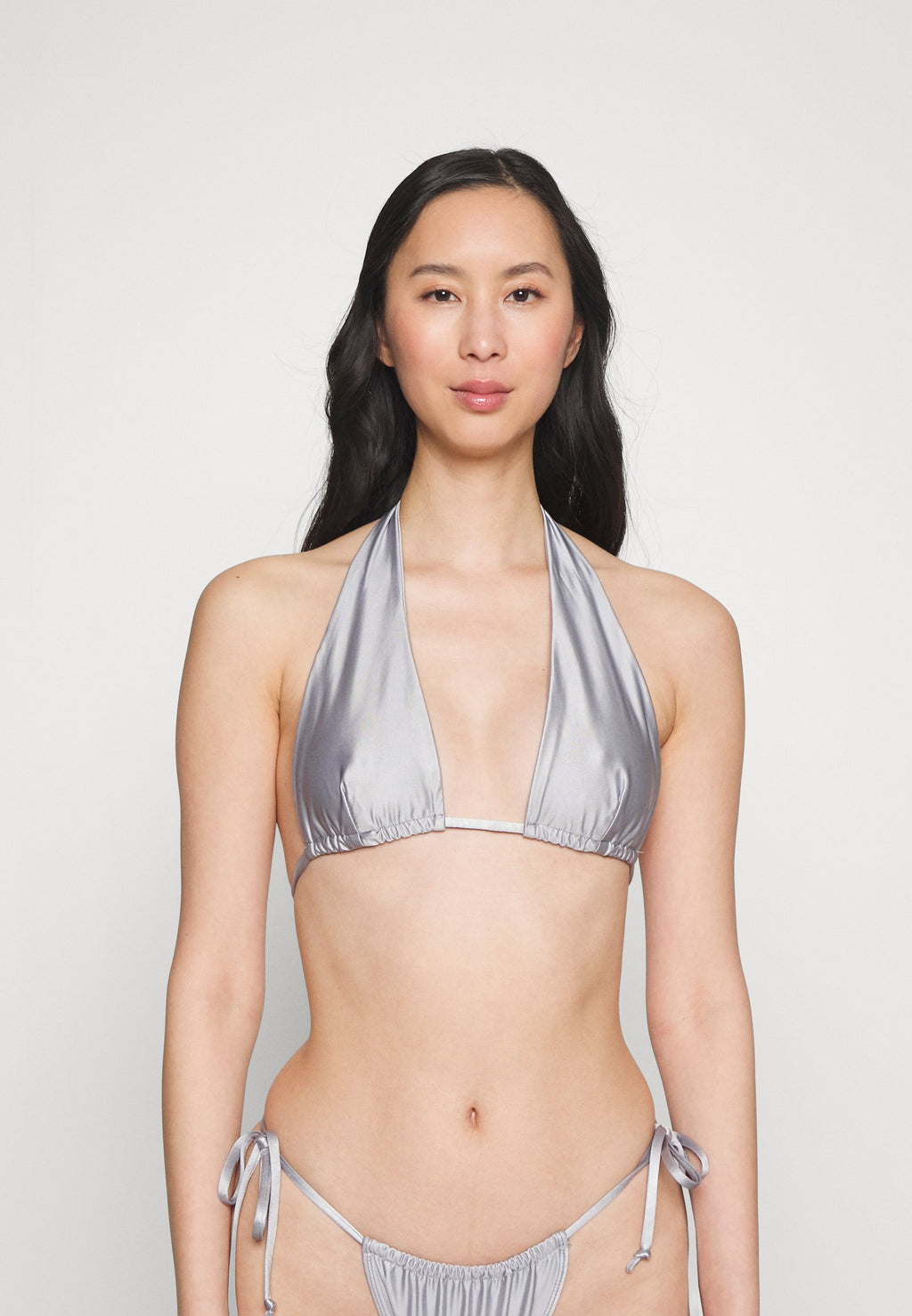 Good American RUCHED HALTER