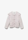 Vero Moda Quilted AWANNIE Quilted - Light jacket - snow white