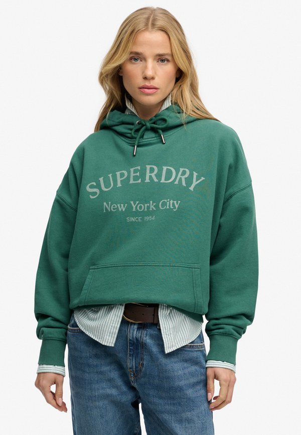 Superdry & Co SUPERDRY & CO - Hoodie - pine green