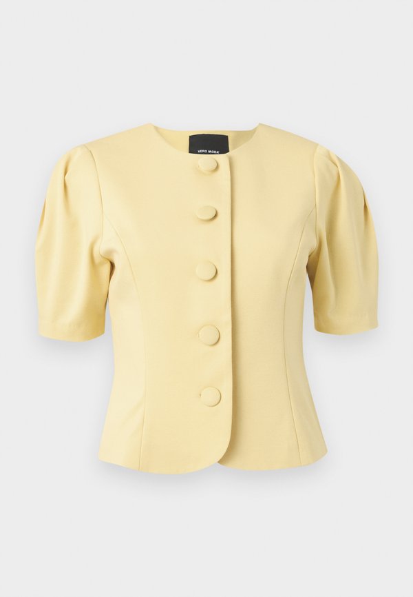 Vero Moda VMREGINA PUFF  - Blazer - golden-coloured haze