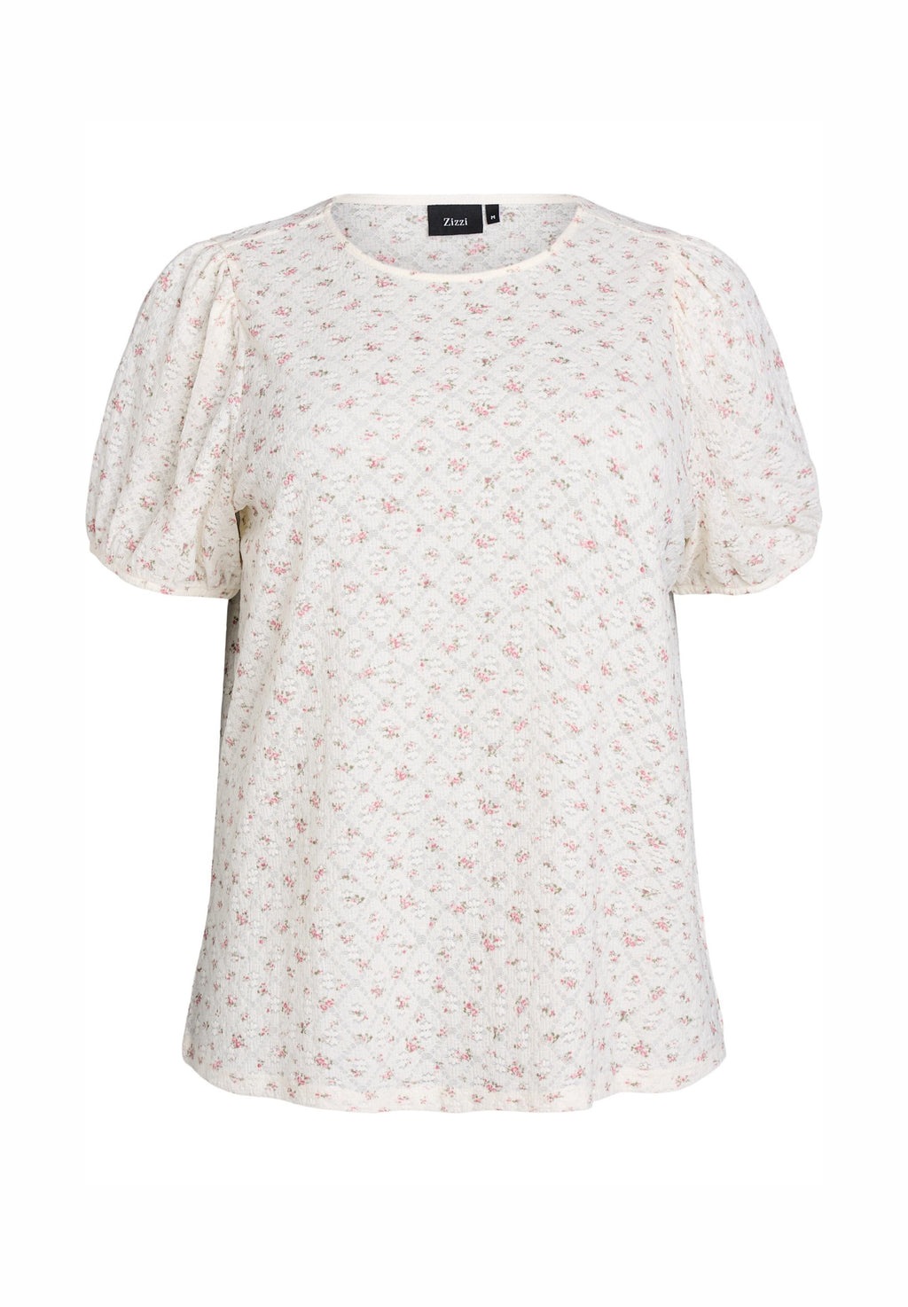 Zizzi KURZARM MIT BLUMENPRINT