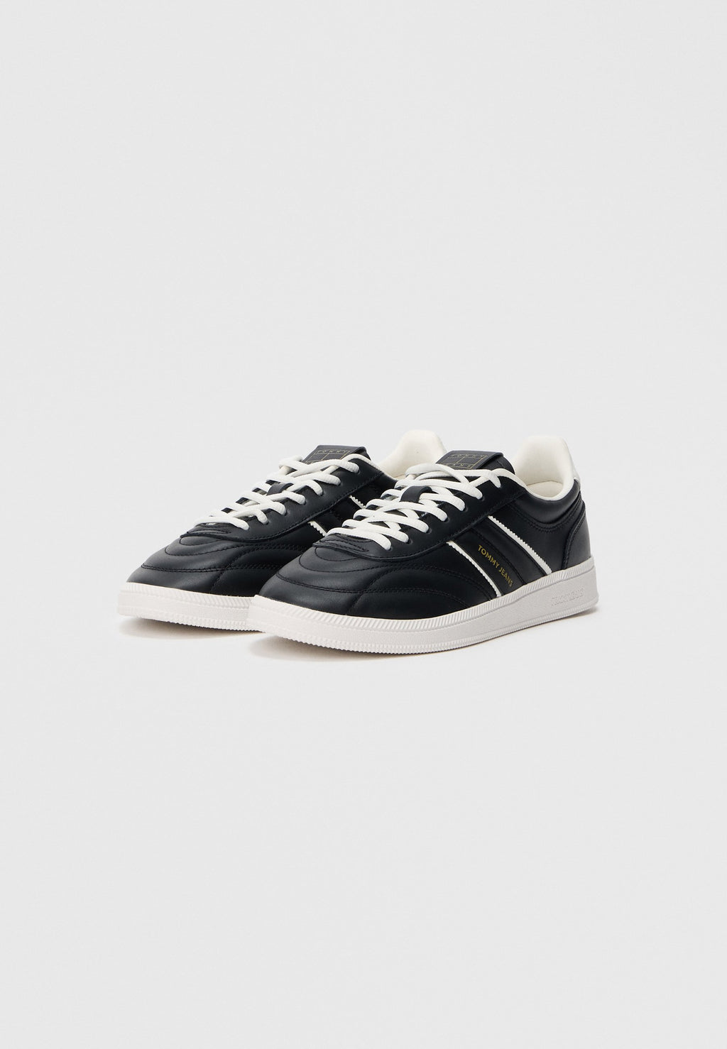 Tommy Jeans THE GREENWICH TOPSTITCH LEATHER TRAINERS