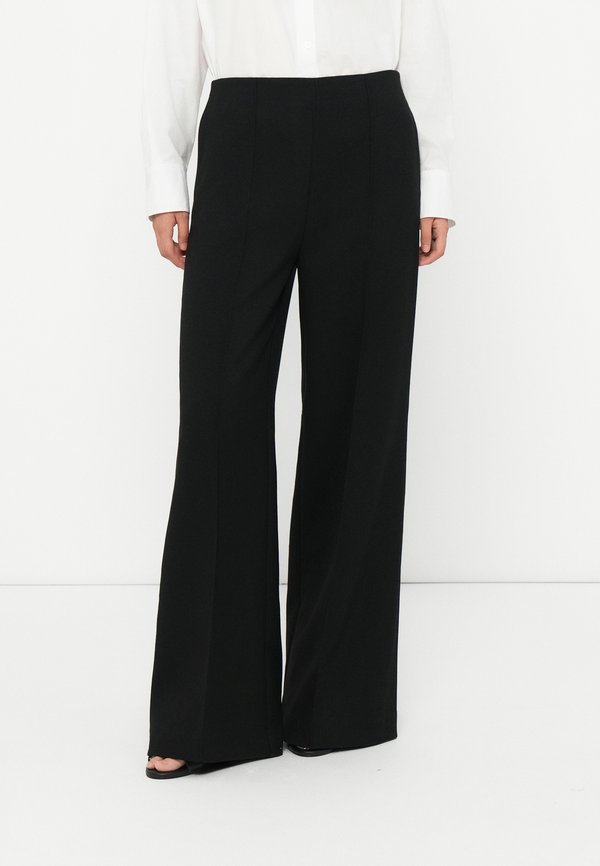 Tommy Hilfiger PUNTO WIDE  - Trousers - black