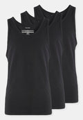 Calvin Klein Underwear 3 PACK - Undershirt - black