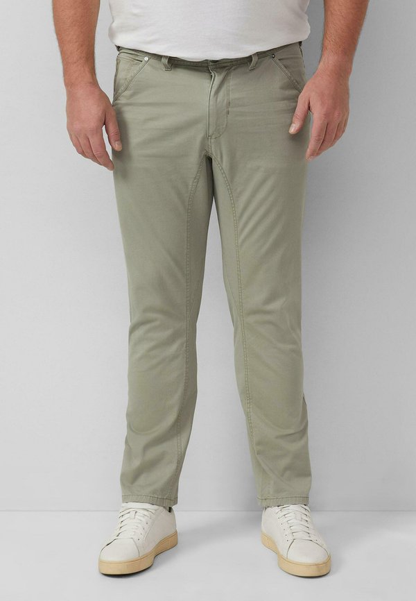 s.Oliver Straight leg jeans - helles olivgrün