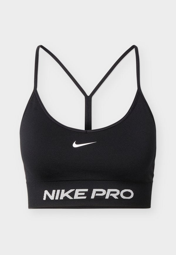 Nike Performance BRA - Light support sports bra - black/white