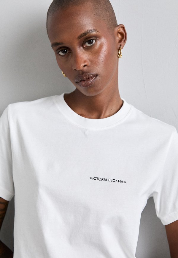 Victoria Beckham SHRUNKEN LOGO TEE
