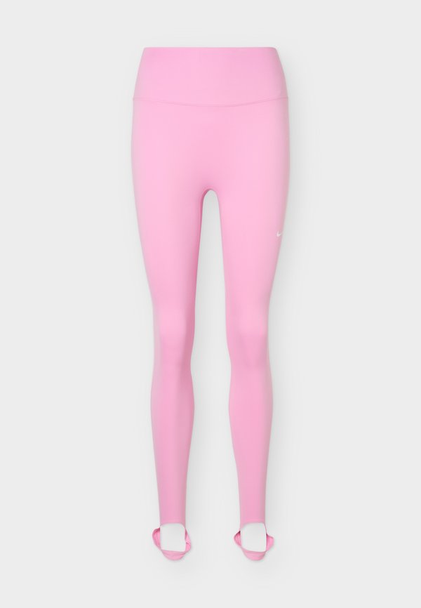 Nike Performance STIRRUP TIGHT - Leggings - pink rise/white