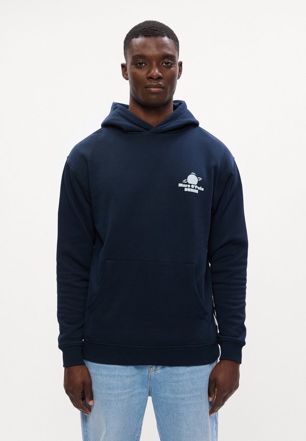 Marc O'Polo DENIM HOODIE PRINT RELAXED FIT
