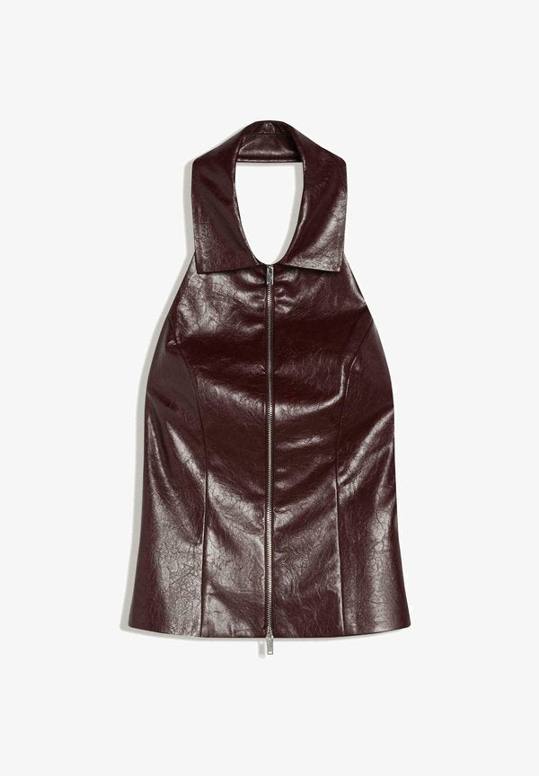 Bershka TOP - Top - bordeaux