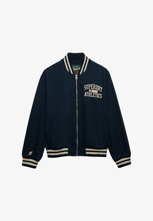 Superdry & Co VARSITY - Bomber Jacket - eclipse navy